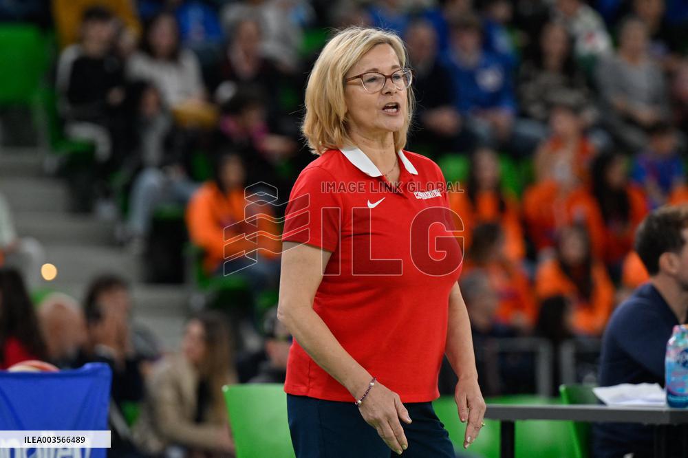 BASKET - Evento - Women's Euro Basket 2025 Qualifiers - Italy vs Czech Republic