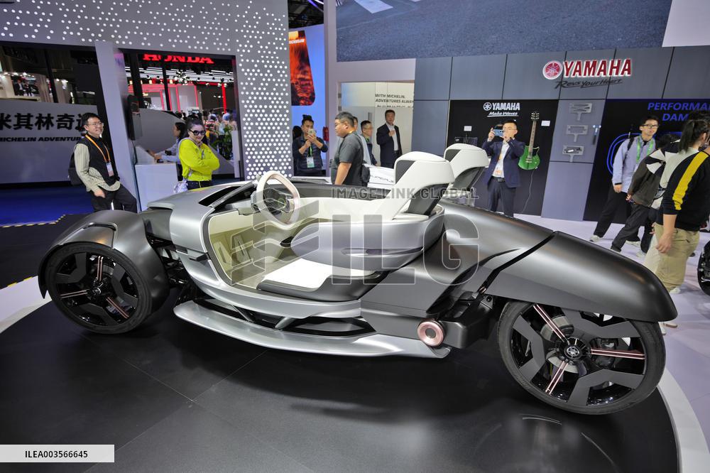 Yamaha Concept Car at 7CIIE in Shanghai