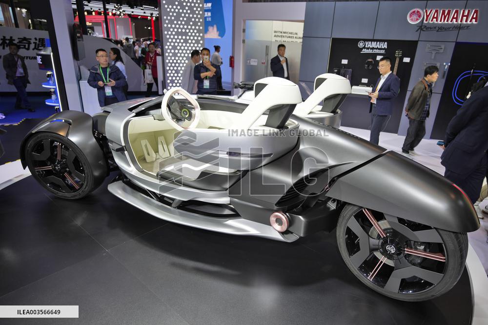 Yamaha Concept Car at 7CIIE in Shanghai