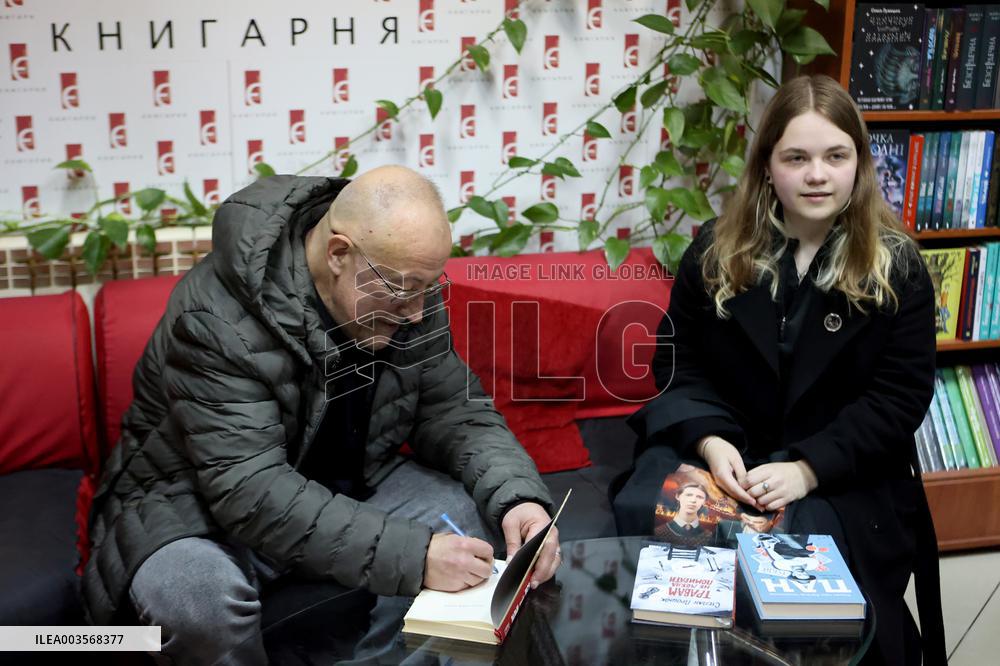 Ukrainian writer Stepan Protsiuk presents his novel in Ivano-Frankivsk