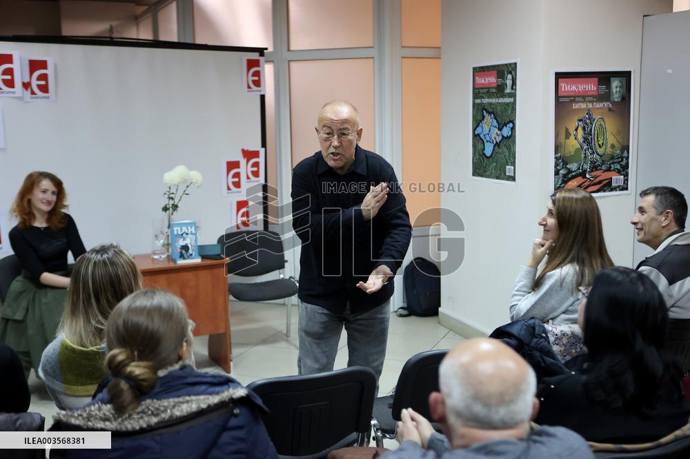 Ukrainian writer Stepan Protsiuk presents his novel in Ivano-Frankivsk