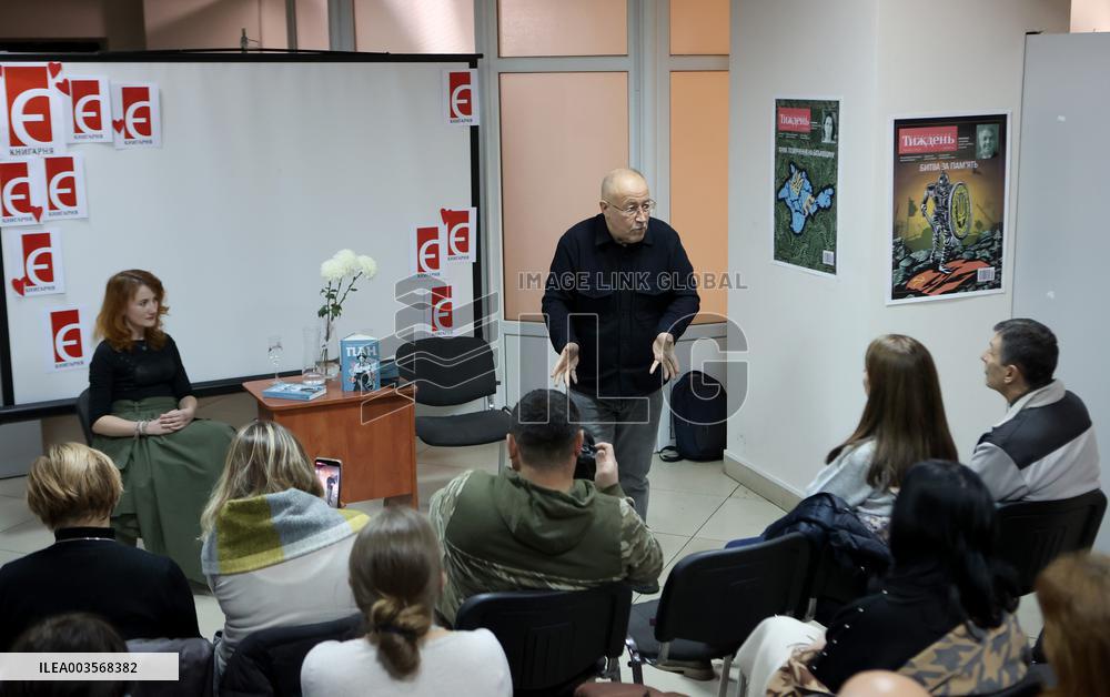 Ukrainian writer Stepan Protsiuk presents his novel in Ivano-Frankivsk