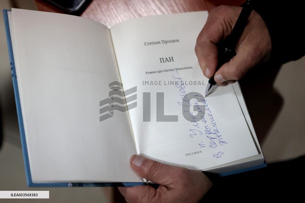 Ukrainian writer Stepan Protsiuk presents his novel in Ivano-Frankivsk