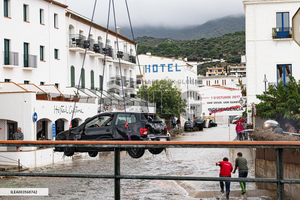 Spain Hit With More Devastating Flash Floods - Cadaques