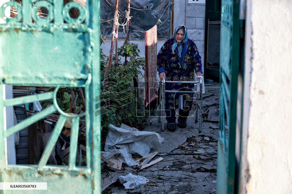 Aftermath of overnight Russian drone attack in Odesa