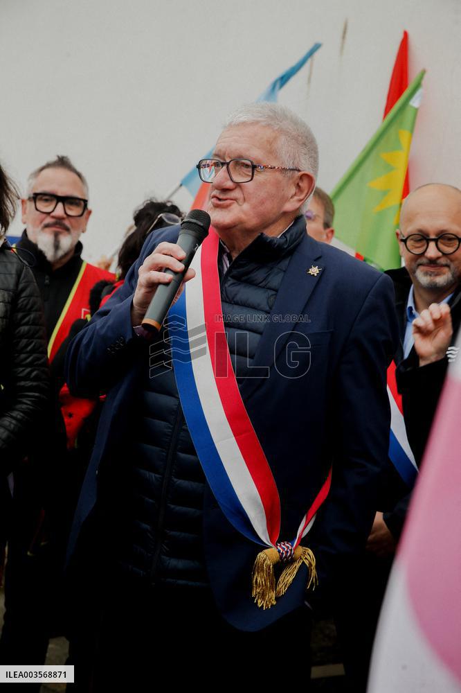 Michelin Workers Protest - Vannes