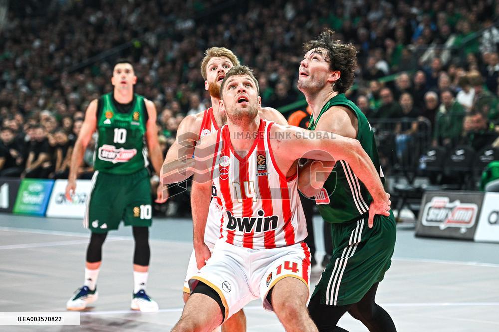 BASKET - Euroleague - Panathinaikos AKTOR Athens vs Olympiacos Piraeus