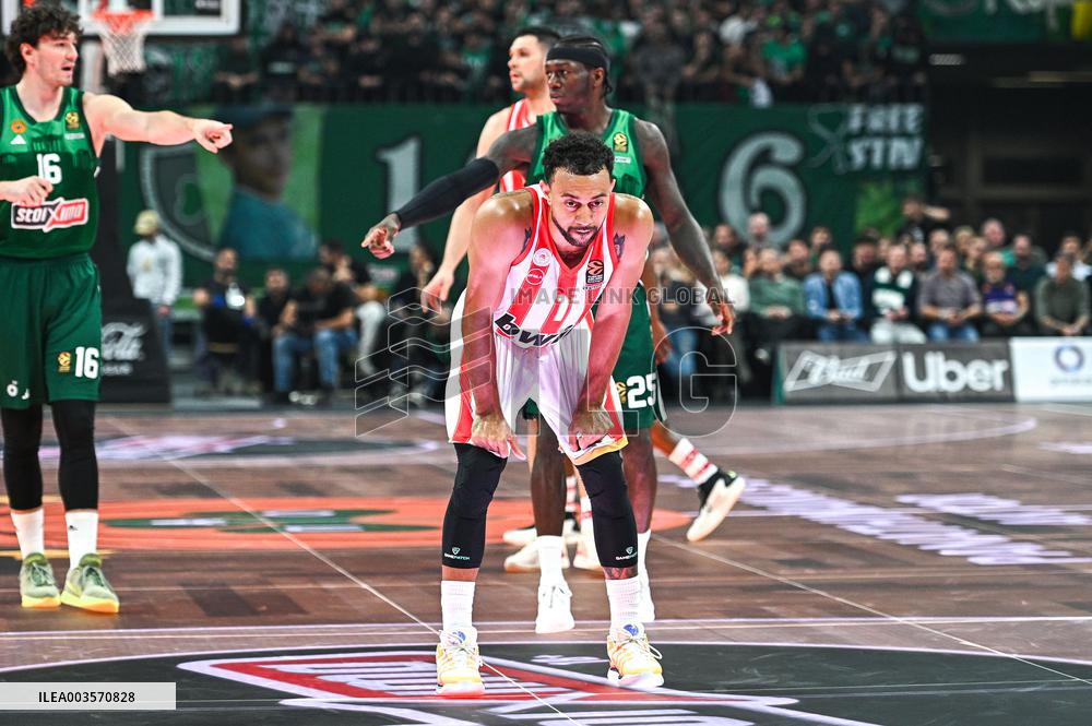 BASKET - Euroleague - Panathinaikos AKTOR Athens vs Olympiacos Piraeus