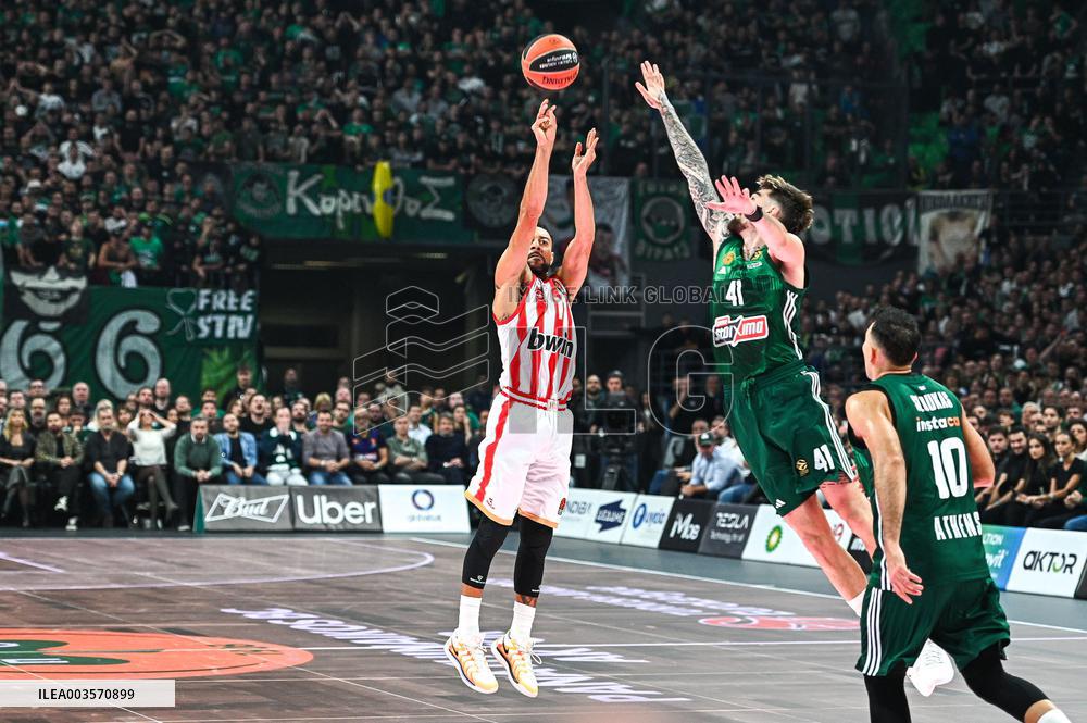 BASKET - Euroleague - Panathinaikos AKTOR Athens vs Olympiacos Piraeus