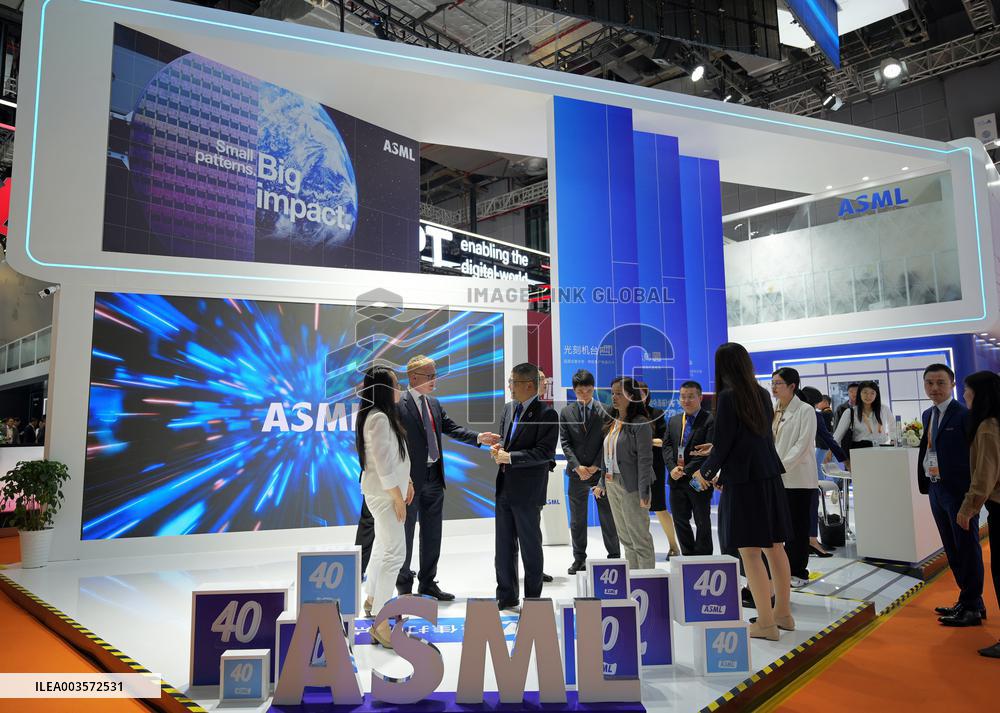 ASML Booth at 7TH CIIE in Shanghai
