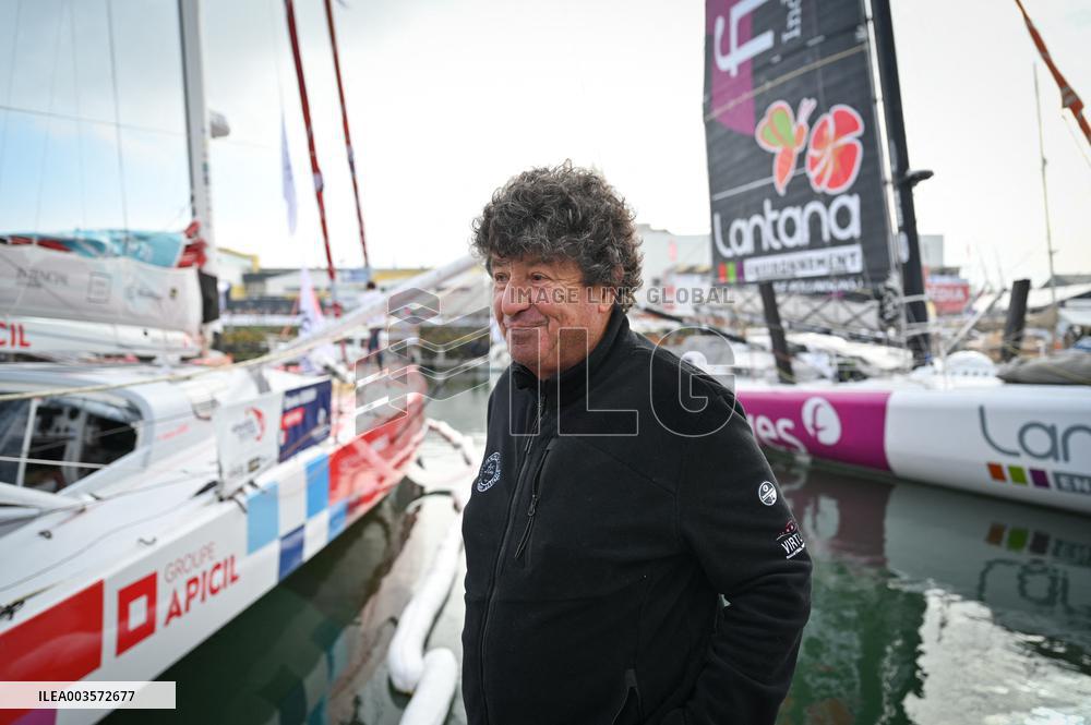 Eve of the start of the Vendee Globe 2024