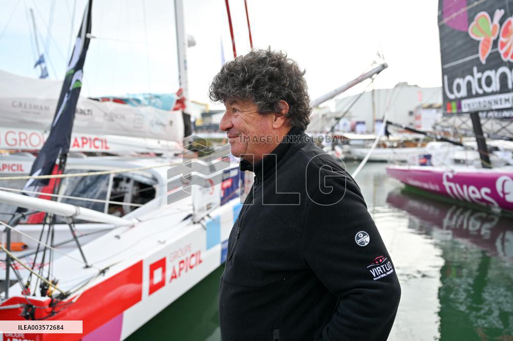 Eve of the start of the Vendee Globe 2024
