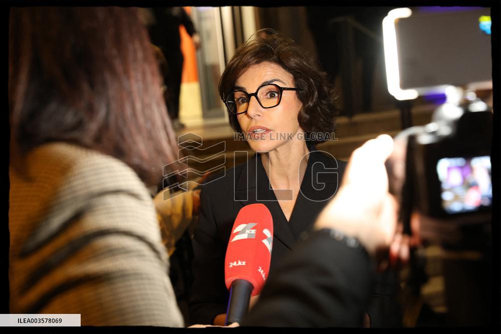 Rachida Dati At Guimet Museum Exposition Opening - Paris