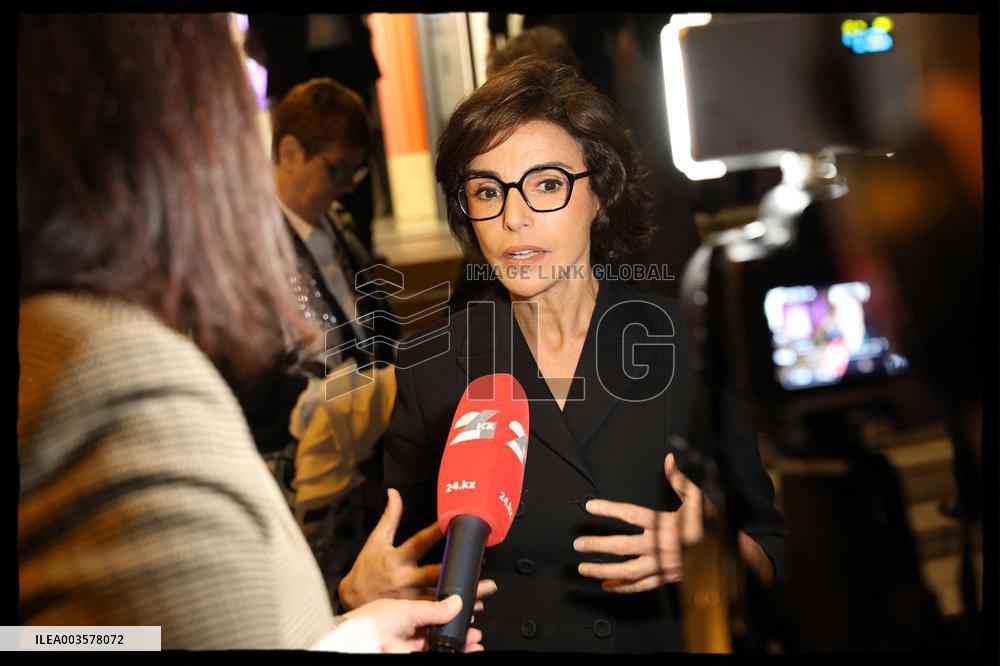 Rachida Dati At Guimet Museum Exposition Opening - Paris