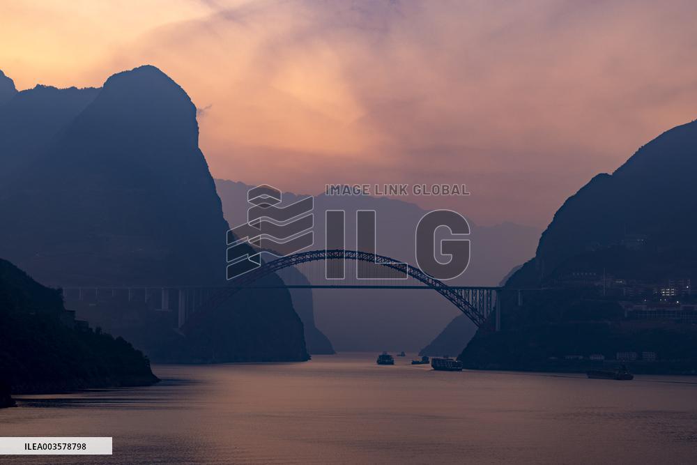 Yangtze River Sunrise