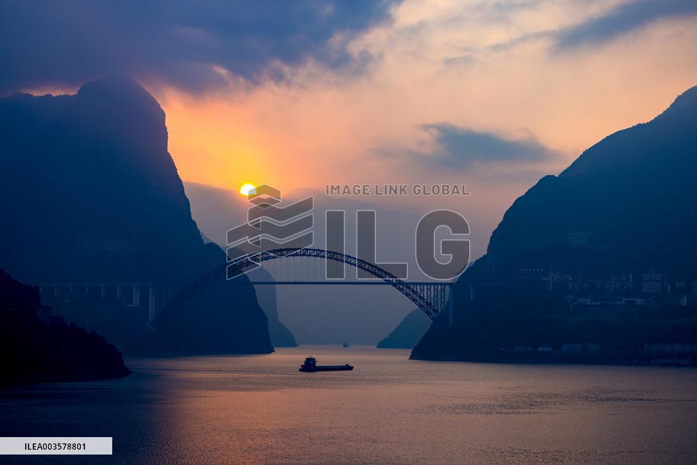 Yangtze River Sunrise