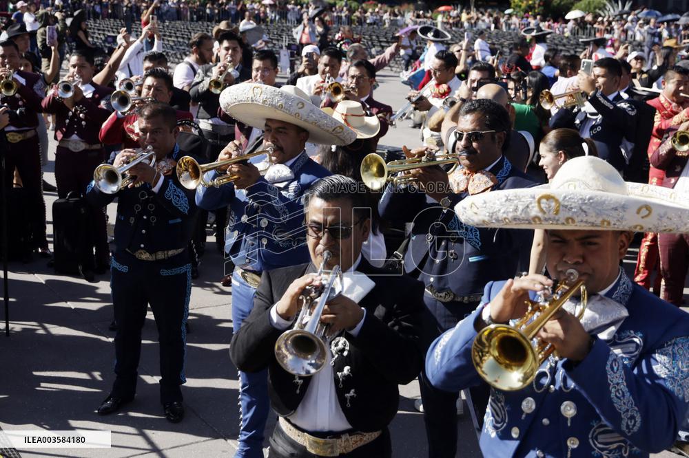 Mariachis Guinness World Record - Mexico City