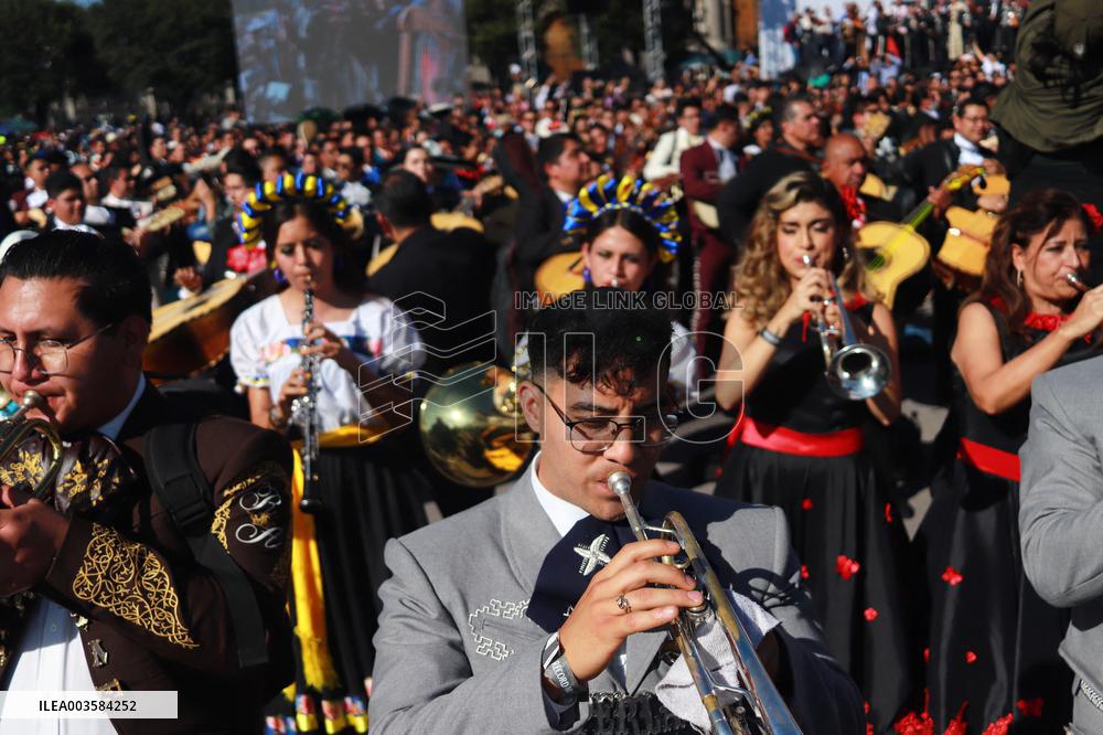 Mariachis Guinness World Record - Mexico City