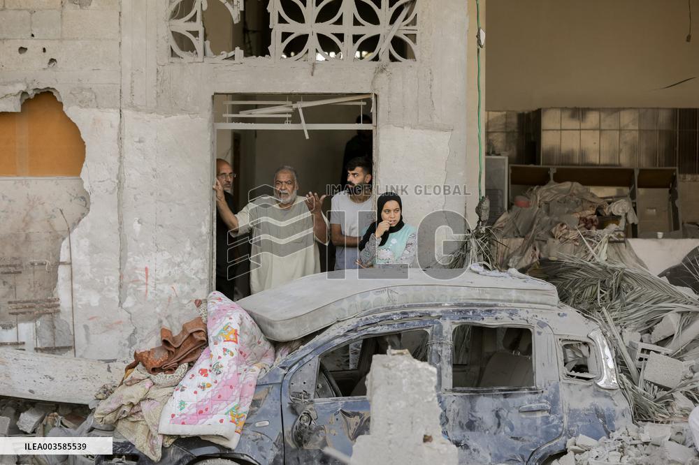 Gaza Hit By Deadly Israeli Strikes