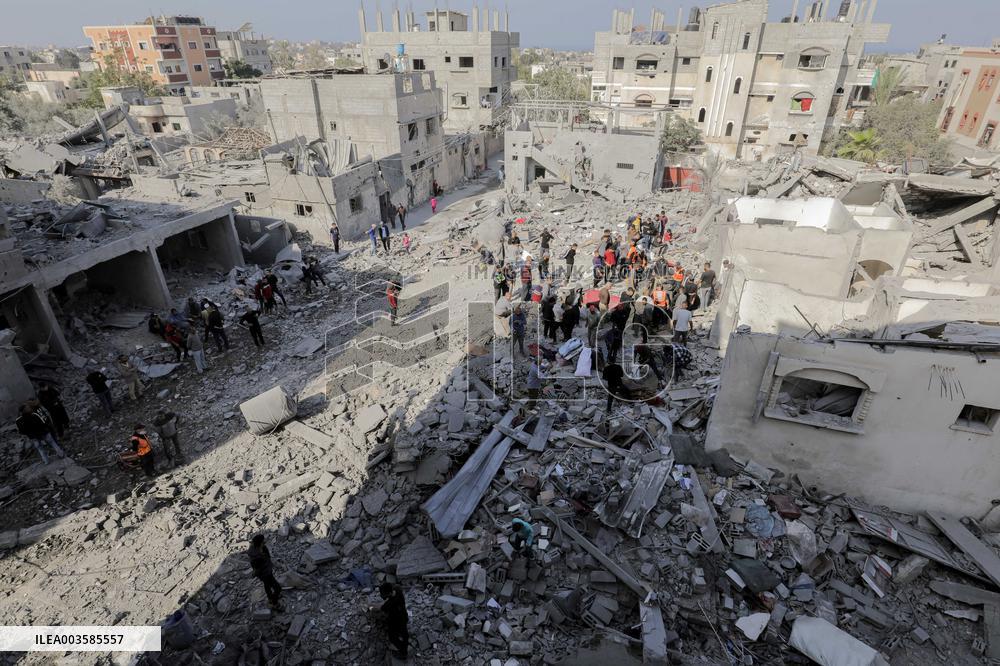 Gaza Hit By Deadly Israeli Strikes