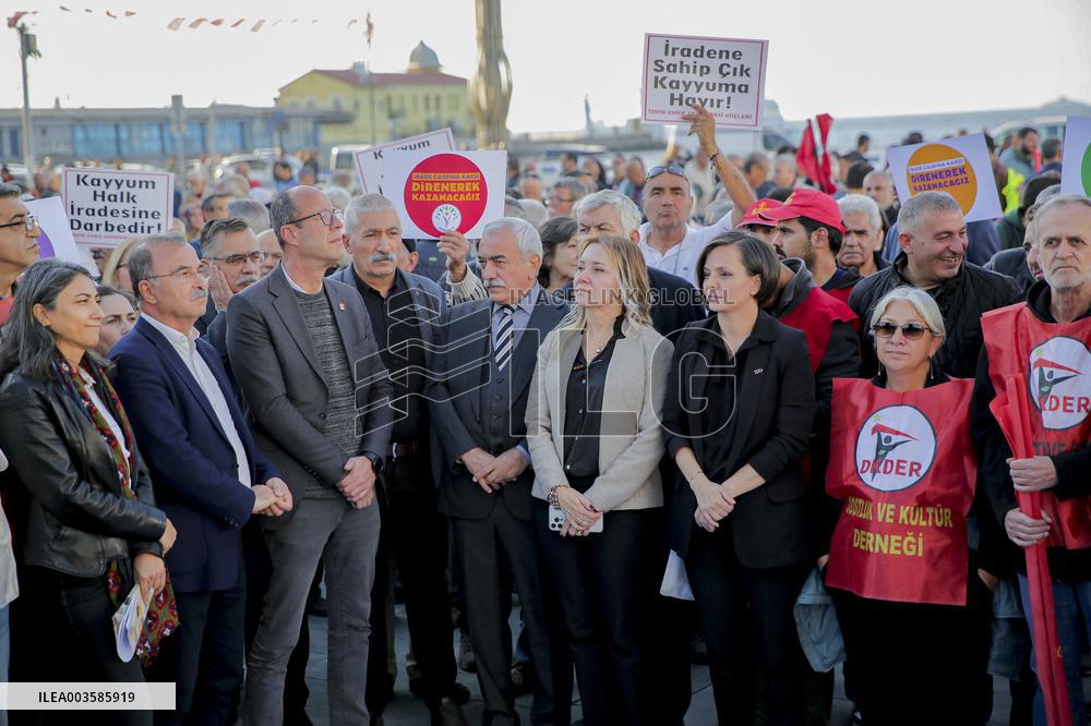 Trustee Appointments Protest - Izmir