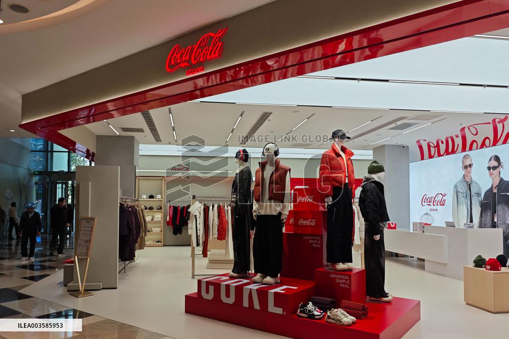 First Coca-Cola Apparel Store in Shanghai