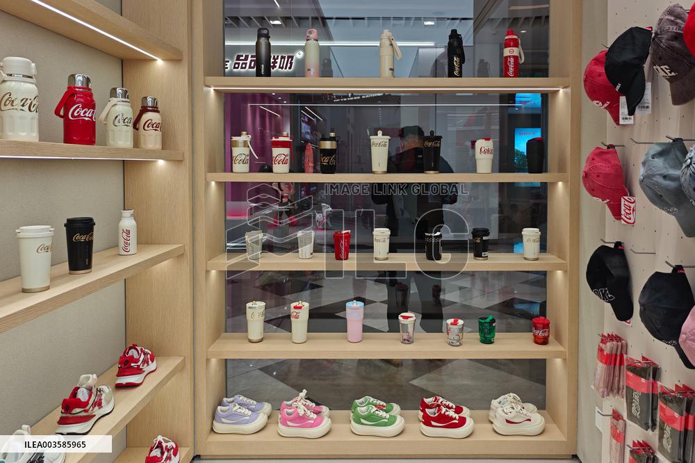 First Coca-Cola Apparel Store in Shanghai