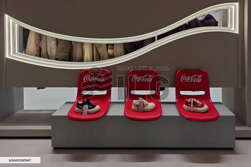First Coca-Cola Apparel Store in Shanghai
