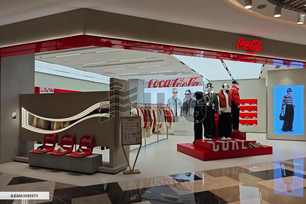 First Coca-Cola Apparel Store in Shanghai