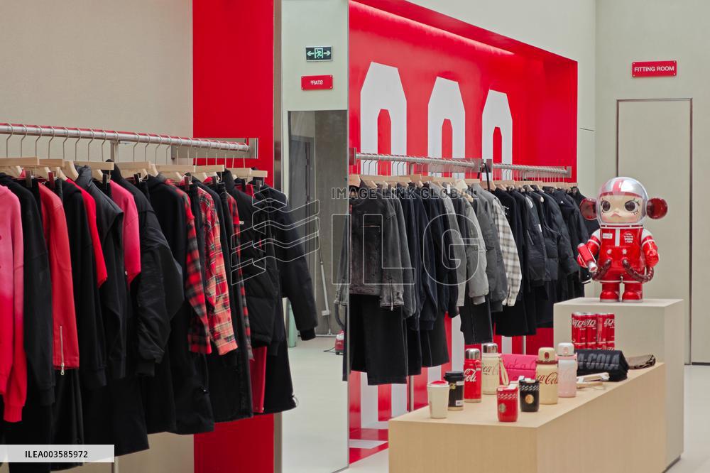 First Coca-Cola Apparel Store in Shanghai