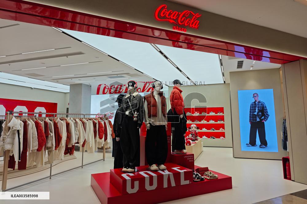 First Coca-Cola Apparel Store in Shanghai
