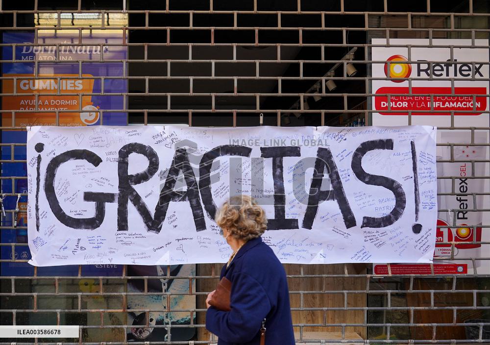 Floods Cleanup Efforts Continue - Spain