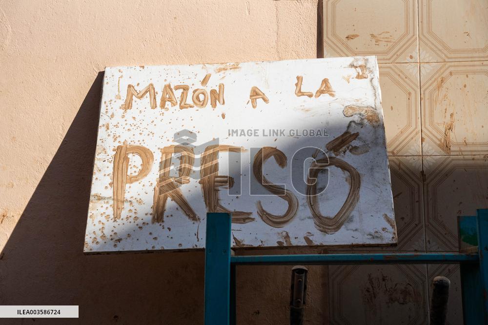 Floods Cleanup Efforts Continue - Spain