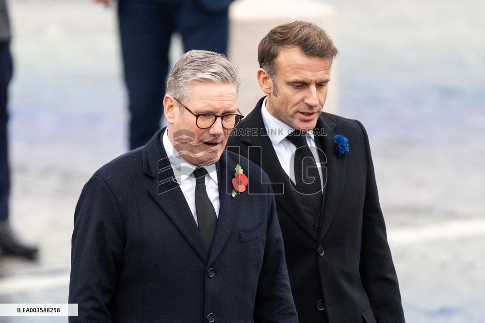 106th anniversary of the Armistice - Paris