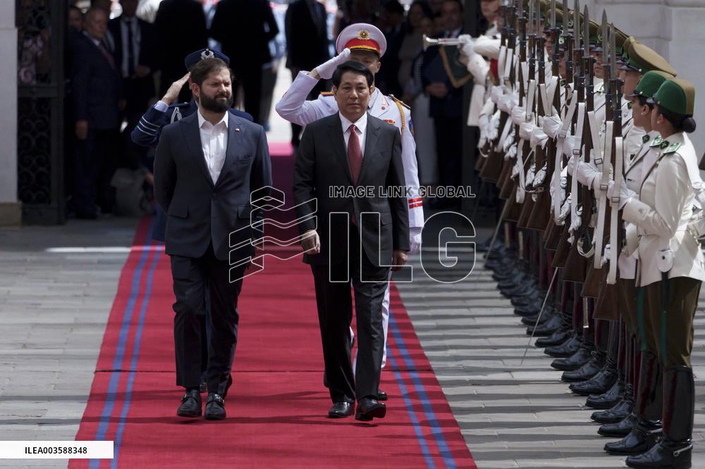 Official visit to Chile of the President of the Socialist Republ