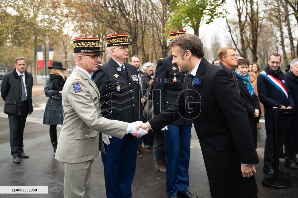 106th anniversary of the Armistice - Paris