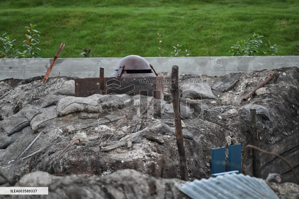Armistice Day at the Great War Museum trench in Meaux FA