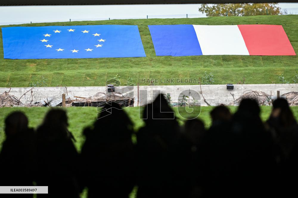 Armistice Day at the Great War Museum trench in Meaux FA