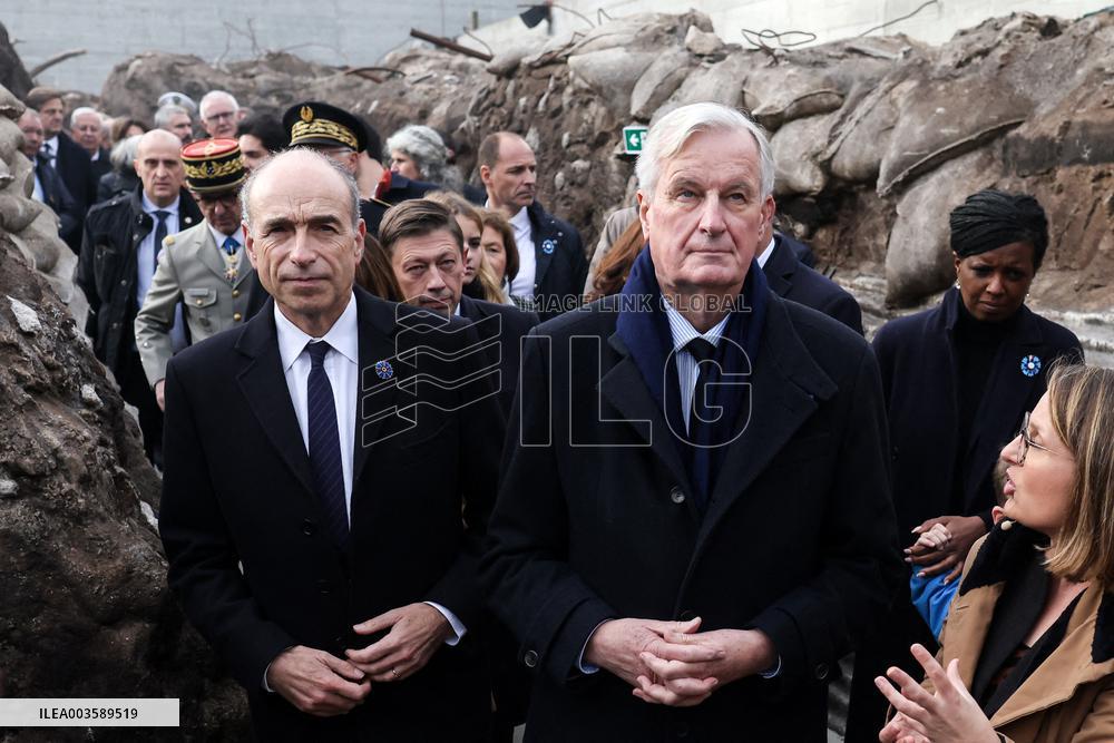 Michel Barnier visits WW1 Museum in Meaux - France