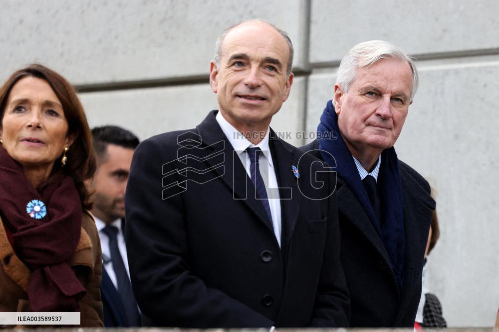 Michel Barnier visits WW1 Museum in Meaux - France