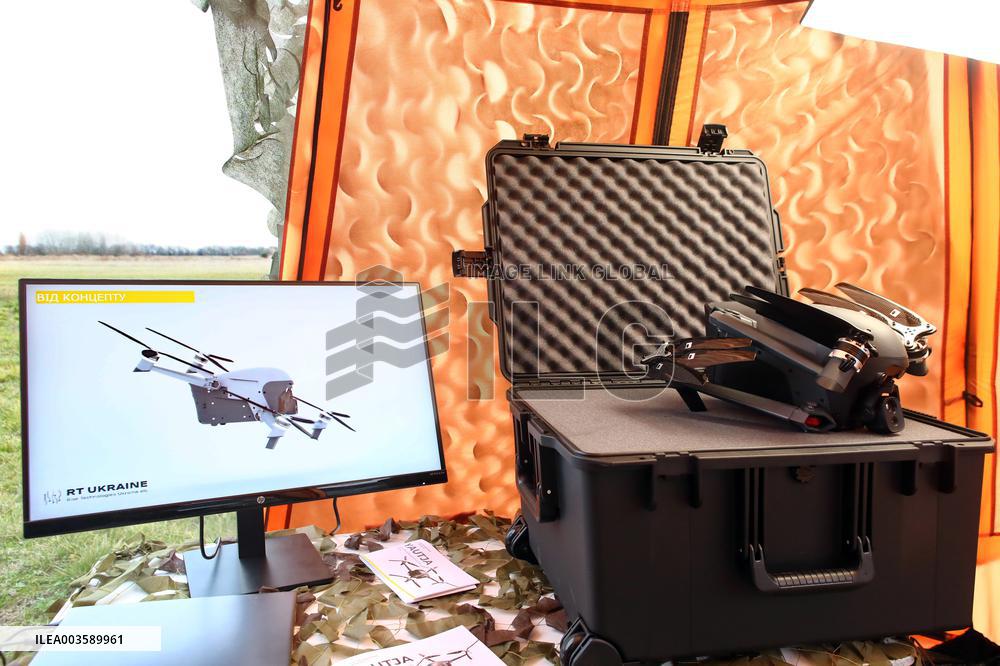 Presentation of Ukrainian versions of  Chinese Mavic drone