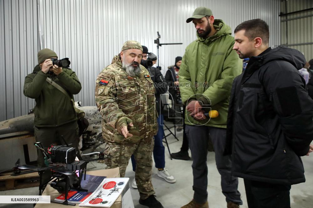 Presentation of Ukrainian versions of  Chinese Mavic drone