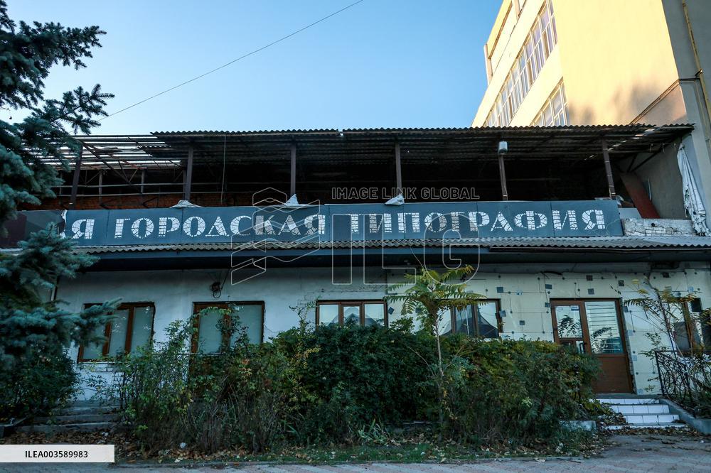 Russian shelling affects Kherson