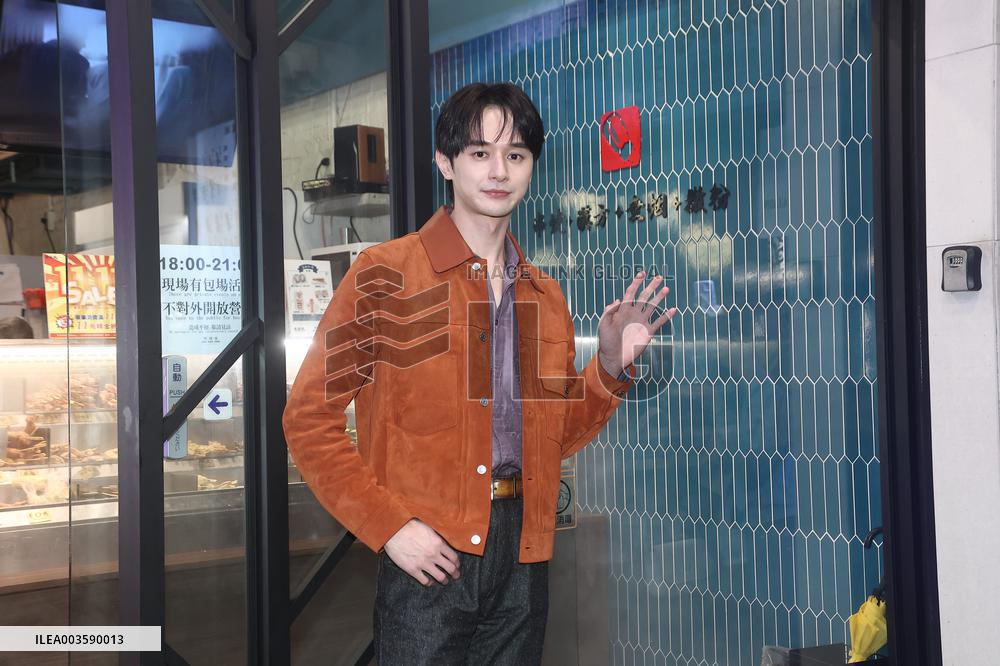 Actors Derek Chang and Han Ning attend Singles Day in Taipei