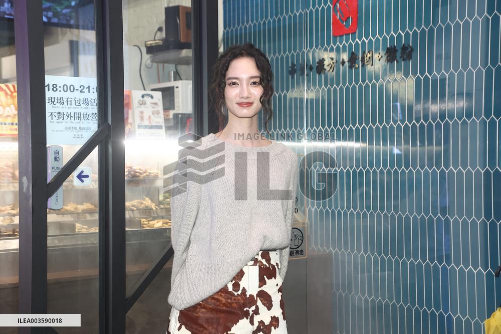 Actors Derek Chang and Han Ning attend Singles Day in Taipei