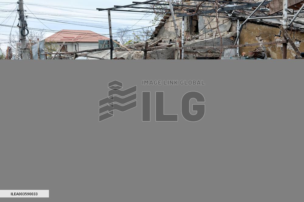 Russian drones attack Odesa