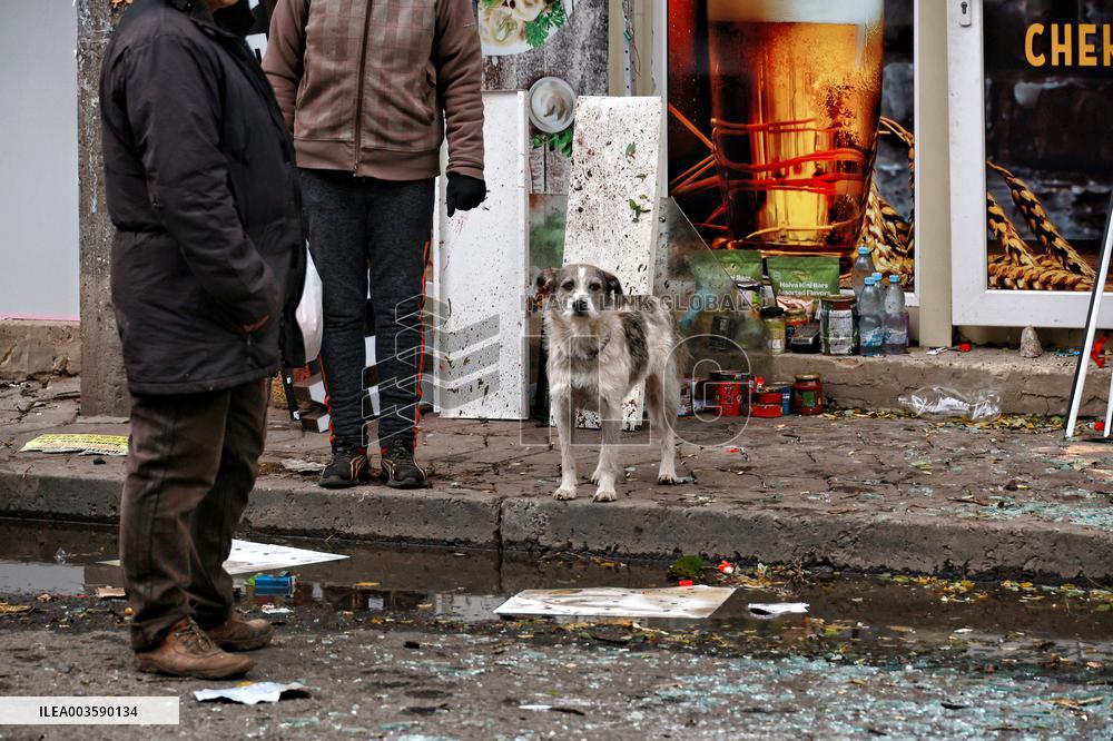 Russian drones attack Odesa