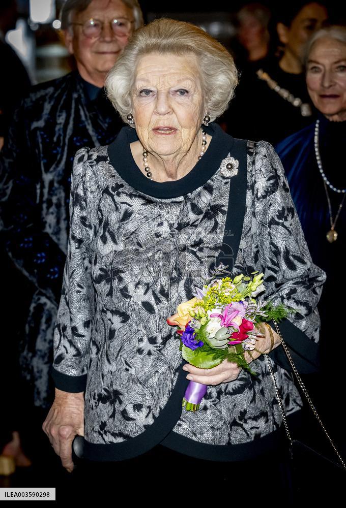 Princess Beatrix Attends Dutch Ballet Gala - Amsterdam