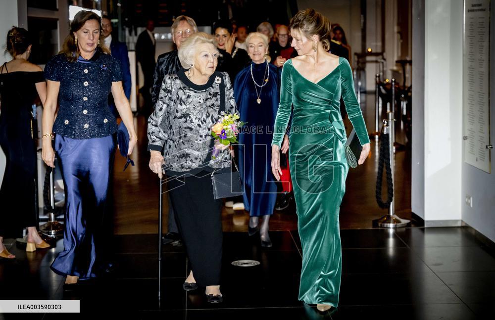 Princess Beatrix Attends Dutch Ballet Gala - Amsterdam