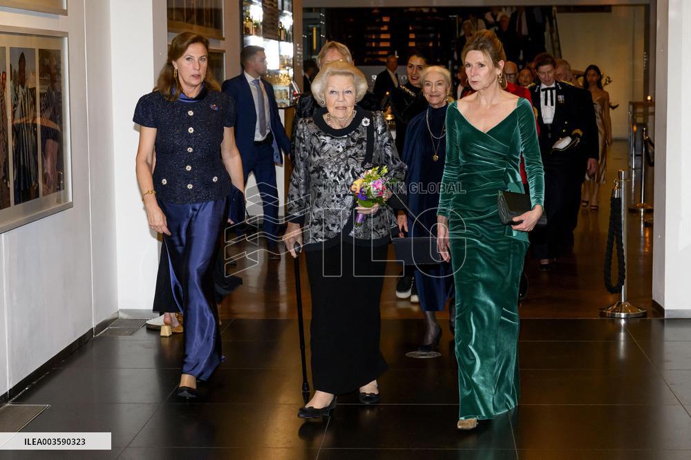 Princess Beatrix Attends Dutch Ballet Gala - Amsterdam
